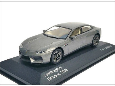 WhiteBox  Lamborghini Estoque 2008 grijs - Modelauto 1:43