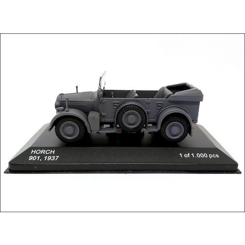 WhiteBox  Modelauto Horch 901 1:43 donkergrijs 1937 | WhiteBox