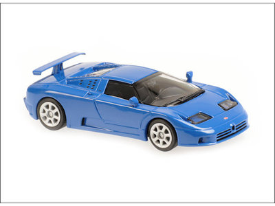 Maxichamps  Bugatti EB 110 1994 blue - Model car 1:43