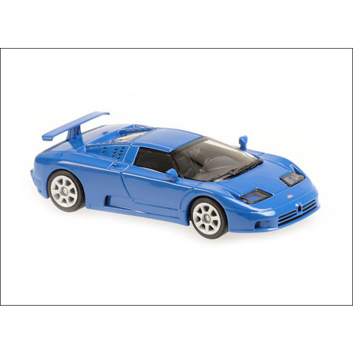 Maxichamps  Modellauto Bugatti EB 110 1:43 blau 1994 | Maxichamps