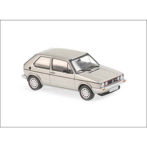 Maxichamps  Volkswagen Golf GTI 1983 silber metallic - Modellauto 1:43