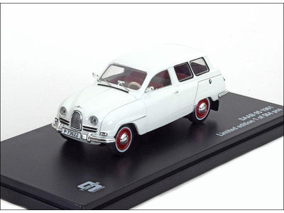 Triple9 Collection  Saab 95 1961 weiß - Modellauto 1:43