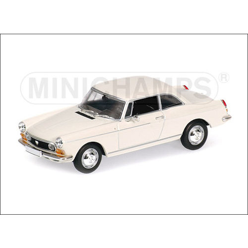 Minichamps  Peugeot 404 Coupe 1962 creme - Modelauto 1:43