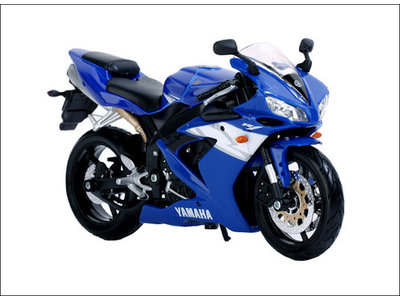 Yamaha YZF-R1 blue - Model motorcycle 1:12