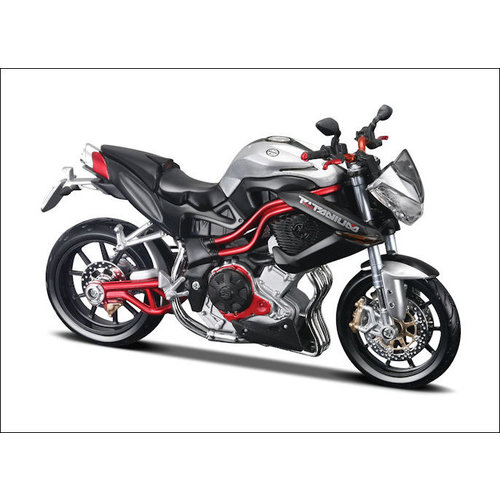 Maisto  Benelli Tornado Naked TRE R160 silver/black - Model motorcycle 1:12