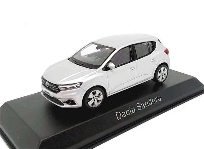 Modellauto Dacia Sandero 1:43 grau metallic 2021