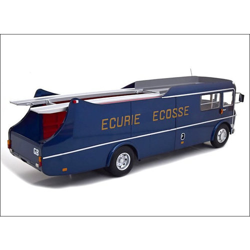 CMR  Modellauto Commer TS3  Renntransporter 1:18 Ecurie Ecosse blau 1959 | CMR