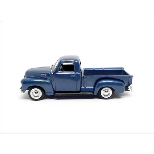 Lucky Diecast  Modelauto GMC Pick up 1:43 blauw metallic 1950 | Lucky Diecast
