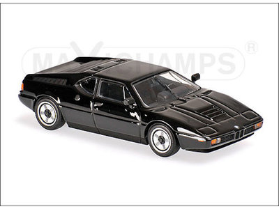 Maxichamps  BMW M1 1979 black - Model car 1:43