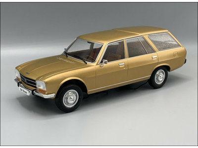 Modelcar Group (MCG)  Peugeot 504 Break 1976 gold metallic - Model car 1:18