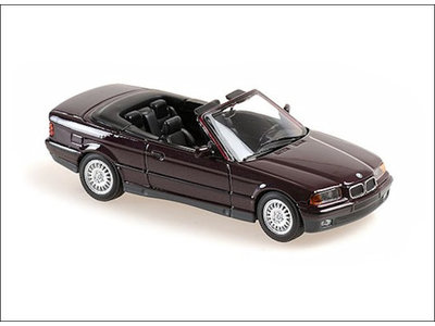 Maxichamps  BMW 3-Series Cabriolet (E36) 1993 purple metallic - Model car 1:43