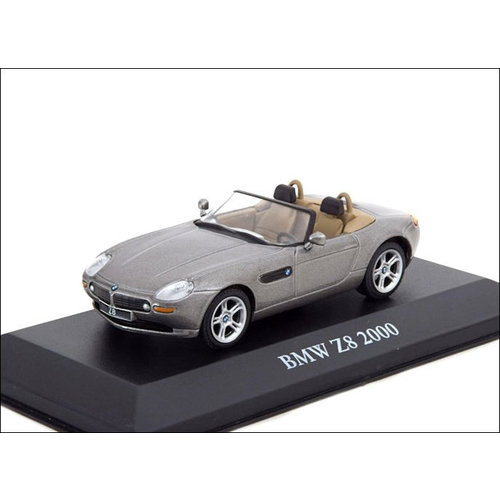 Atlas (Editions Atlas)  Model car BMW Z8 1:43 grey metallic 2000 | Atlas (Editions Atlas)