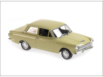 Maxichamps  Ford Cortina Mk I 1962 green - Model car 1:43