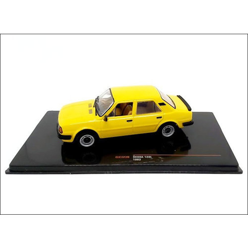 Ixo Models  Model car Skoda 120L 1:43 yellow 1983 | Ixo Models