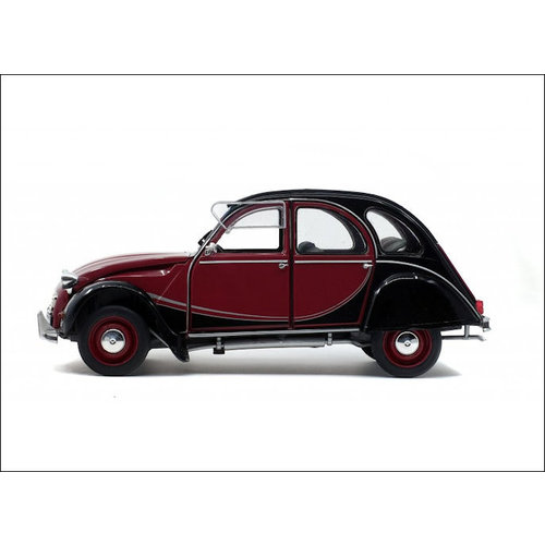 Solido  Modellauto Citroen 2CV Charleston 1:18 rot/schwarz 1982 | Solido