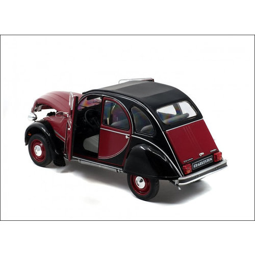 Solido  Modelauto Citroen 2CV Charleston 1:18 rood/zwart 1982 | Solido