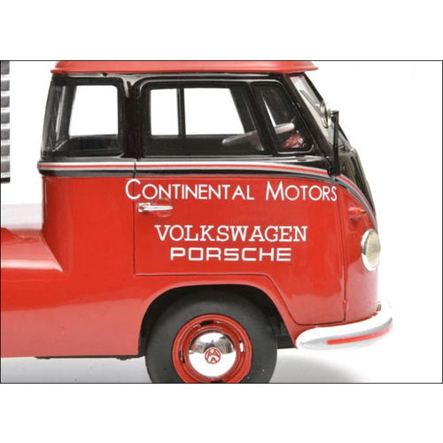 Schuco  Modellauto Volkswagen T1b Renntransporter 1:18 Continental Motors | Schuco