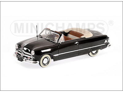 Minichamps  Ford FL Cabriolet 1949 zwart - Modelauto 1:43