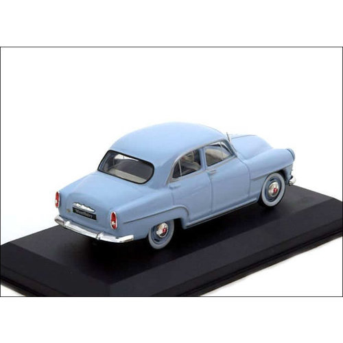 Atlas (Editions Atlas)  Model car Simca Aronde 1300 Montlhéry 1:43 light blue | Atlas (Editions Atlas)