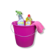 Mullrose 3 x Haushaltseimer 10 Liter Frühlingsfarben Mullrose 3 x Haushaltseimer 10 Liter Frühlingsfarben