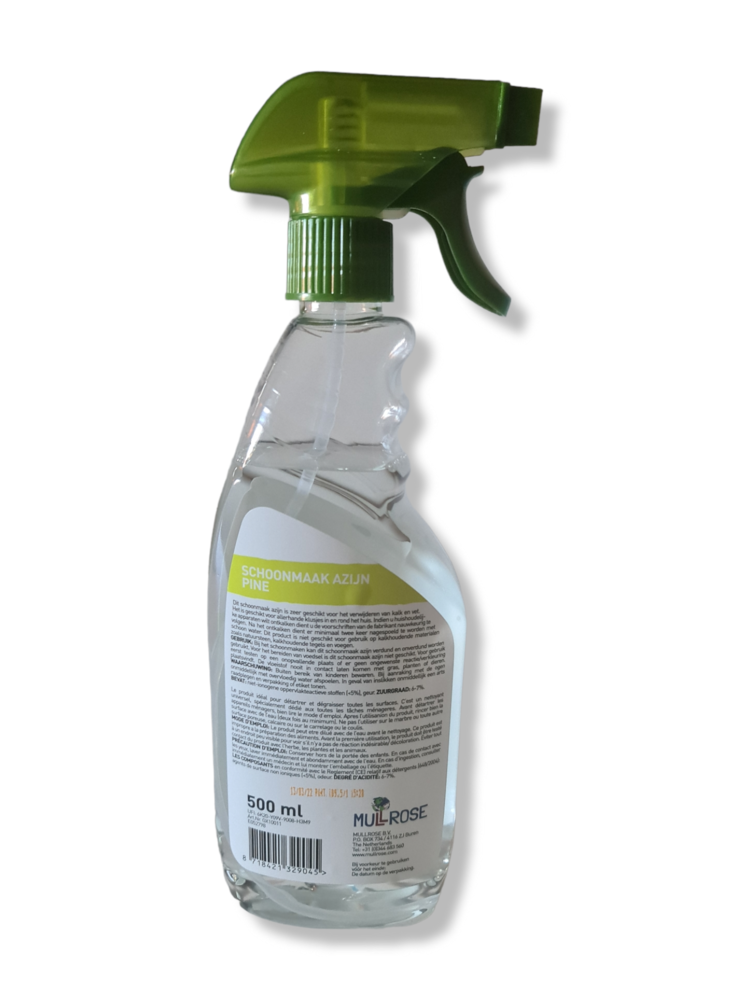 Mullrose Spuitfles | Schoonmaakazijn |  Pine | 500ml Mullrose Spuitfles | Schoonmaakazijn |  Pine | 500ml