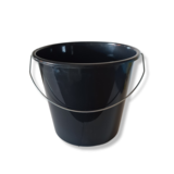 Mullrose Haushaltseimer | 10 Liter | Schwarz Mullrose Haushaltseimer | 10 Liter | Schwarz