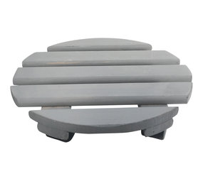 Mullrose Plantentrolley Grey Wash  dia. 30cm Mullrose Plantentrolley Grey Wash  dia. 30cm