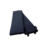 Mullrose Stilvolles schwarzes Picknicktischkissen - Komfort und Eleganz - 180 cm