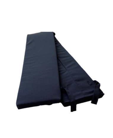 Mullrose Stijlvol Picknicktafelkussen Zwart - Comfort en Klasse - 180 cm