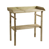Mullrose Sustainable Wooden Potting Table - Ideal Workspace for Garden Enthusiasts! Mullrose Sustainable Wooden Potting Table - Ideal Workspace for Garden Enthusiasts!