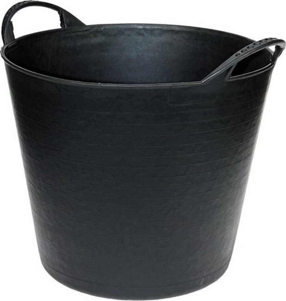 Mullrose Flexibele kuip 42 liter zwart Mullrose Flexibele kuip 42 liter zwart