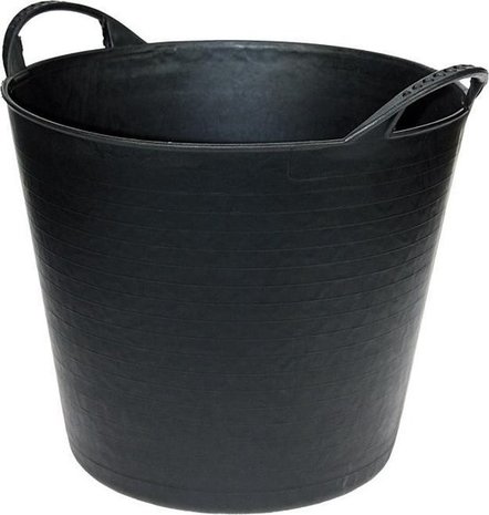 Mullrose Flexibele kuip 42 liter zwart Mullrose Flexibele kuip 42 liter zwart