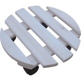 Mullrose Plant trolley - white wash - dia. 30cm Mullrose Plant trolley - white wash - dia. 30cm