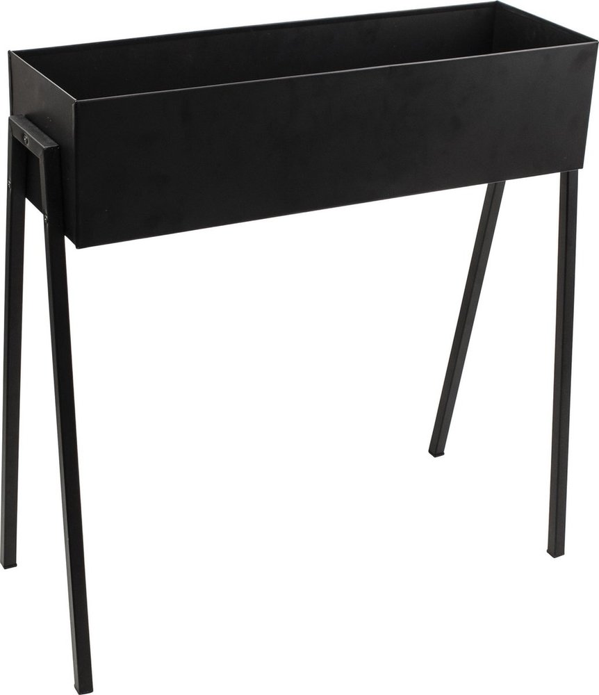 Gusta Gusta - planter box - black - 58x18x63cm Gusta Gusta - planter box - black - 58x18x63cm