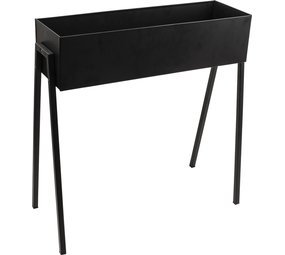 Gusta Gusta - planter box - black - 58x18x63cm Gusta Gusta - planter box - black - 58x18x63cm