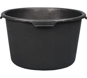 Mullrose Round mortar tub - 65 liter - dia. 59,5 cm H 34cm Mullrose Round mortar tub - 65 liter - dia. 59,5 cm H 34cm