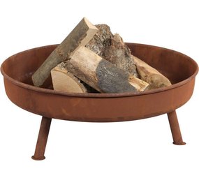 Mullrose Feuerschale auf 3 Fuß Durchmesser. 58 cm x 21 cm hoch