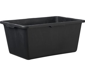 Mullrose Rectangular mortar tub - 80 liter - 78x55x32 Mullrose Rectangular mortar tub - 80 liter - 78x55x32