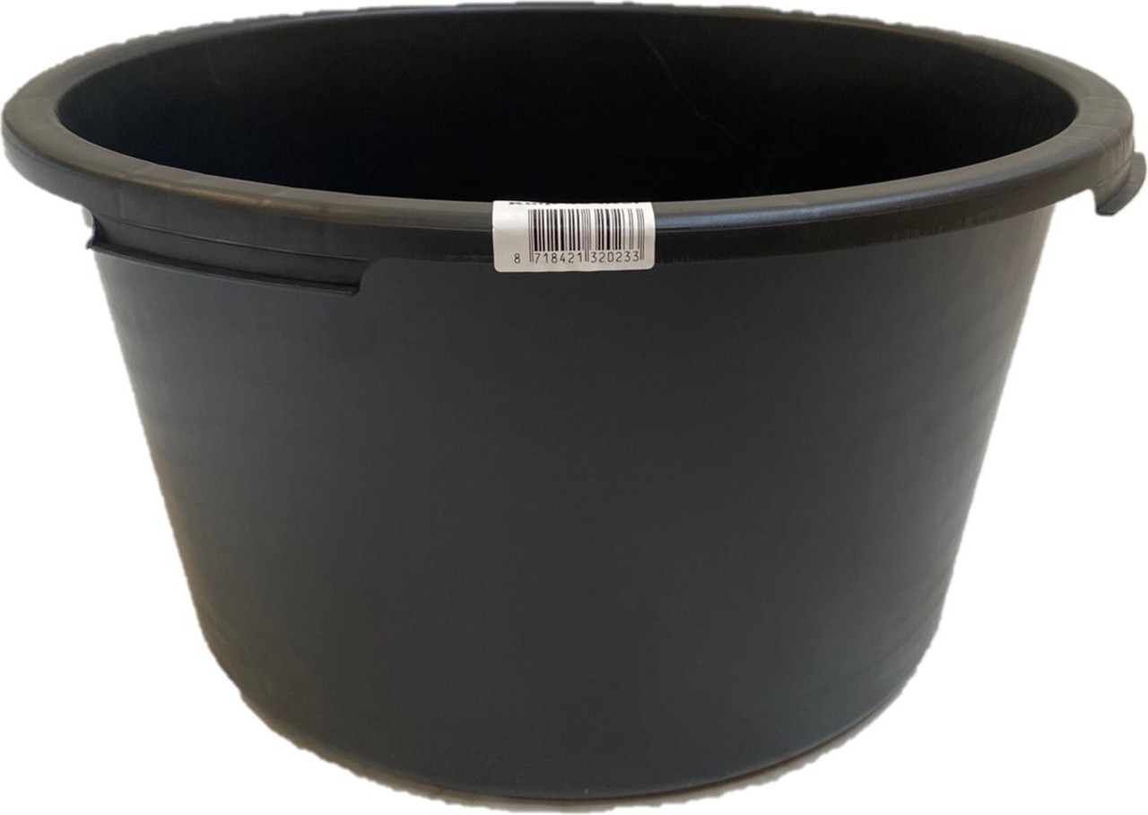 Mullrose Round mortar tub - 40 liter - dia. 51 cm H 28cm Mullrose Round mortar tub - 40 liter - dia. 51 cm H 28cm