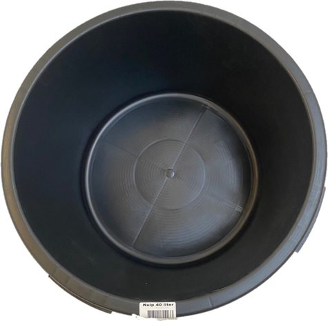 Mullrose Round mortar tub - 40 liter - dia. 51 cm H 28cm Mullrose Round mortar tub - 40 liter - dia. 51 cm H 28cm