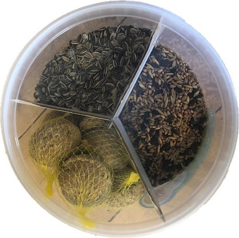 Mullrose Wintermix voor vogels in emmer 2,5 kilo