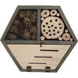 Mullrose Insektenhaus - Insektenhotel - Schmetterlingskasten - grau