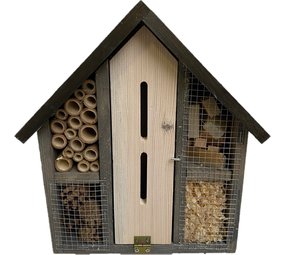 Mullrose Insect hotel - insect house - bug hotel - grey Mullrose Insect hotel - insect house - bug hotel - grey