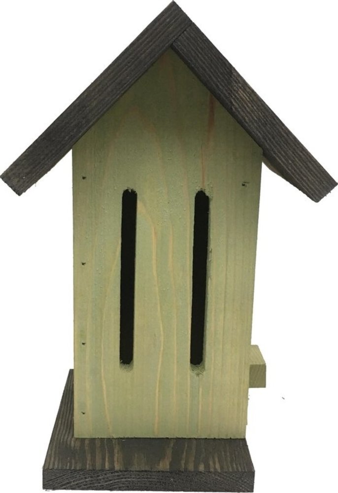 Mullrose Vlinderhuis - Insectenhotel van hout groen / zwart Mullrose Vlinderhuis - Insectenhotel van hout groen / zwart