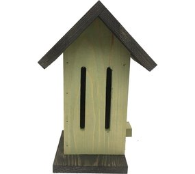 Mullrose Vlinderhuis - Insectenhotel van hout groen / zwart Mullrose Vlinderhuis - Insectenhotel van hout groen / zwart