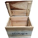 Mullrose Houten Kist Met Opdruk ''STORAGE'' Mullrose Houten Kist Met Opdruk ''STORAGE''
