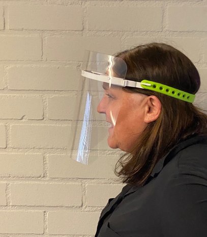 Mullrose Nose / mouth protection mask - transparent Mullrose Nose / mouth protection mask - transparent