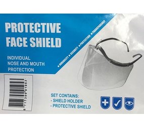Mullrose Nose / mouth protection mask - transparent Mullrose Nose / mouth protection mask - transparent