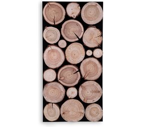 Mullrose 3D - Wandpaneel - Hout - Wandbekleding - 76x38x2,3cm Mullrose 3D - Wandpaneel - Hout - Wandbekleding - 76x38x2,3cm