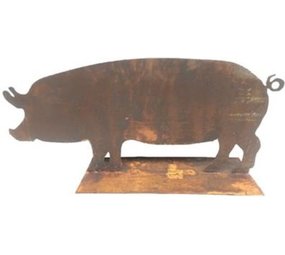 Mullrose Deko-Schwein für Haus oder Garten